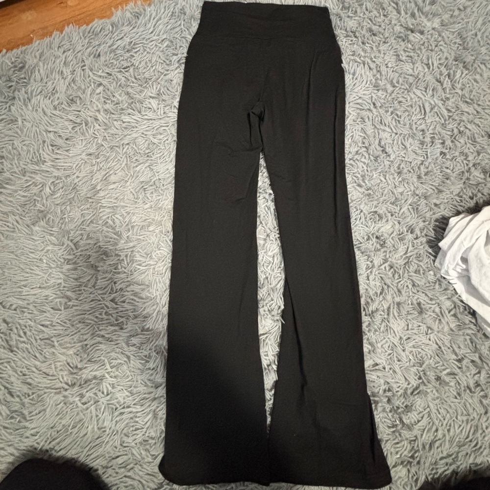 Women's Black High-Waisted Pants